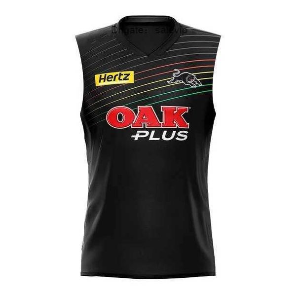 

2023 penrith panthers home rugby singlet size s-m--xl-xxl-3xl, White;black
