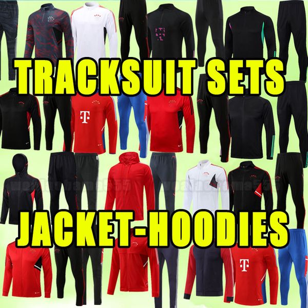 

de ligt soccer tracksuits 23 24 mane sane hernandez bayern munich gnabry goretzka coman muller davies kimmich 2023 2024 tracksuit jacket lon, Black