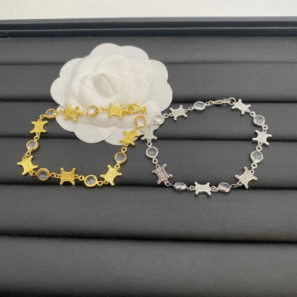 

saijia celi arc de triomphe gold silver bicolor bracelet girls' advanced sense 2022 new fashion design handicraft, Golden;silver