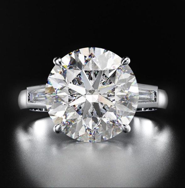 

new pattern moissanite quartz 925 sterling silver psjewelry wedding engagement finger rings for women cocktail party ring30559075859923, Golden;silver