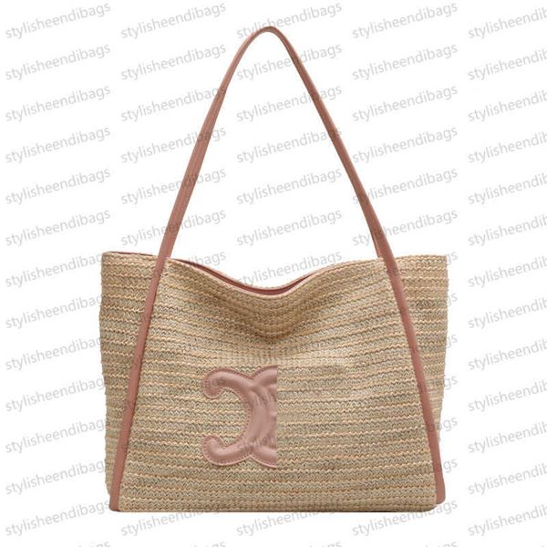 

designer bag luxury handbag fashion underarm bag women bag beach bagvintage bag hand-woven bag large capacity straw bag shoulder bag bucket