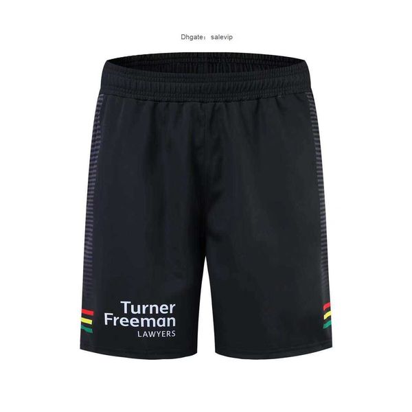 

2022 penrith panthers jersey training shorts size s---5xl, White;black