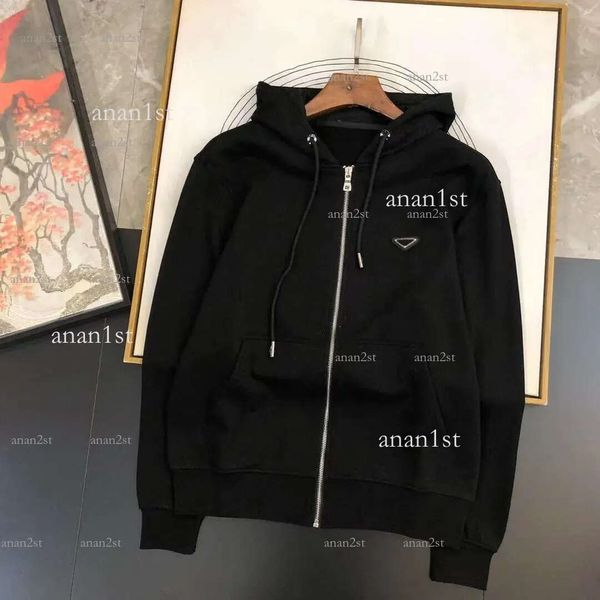 

designers mens hoodie fashion women triangle hoodies fashion hooded pullover s m  xl 2xl round neck long sleeve clothes sweatshirtsv, Black