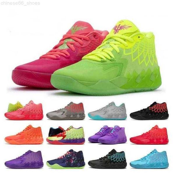 

2023 og lamelo ball 1 mb.01 02 men basketball shoes rick and morty rock ridge red queen not from here lo ufo buzz city black blast mens trai