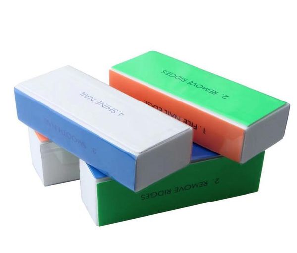 

vosaidi 10pcs nail files nail art shiner buffer 4 ways polish sanding file block manicure product8221786