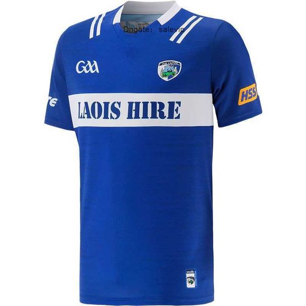 

2023 laois gaa home jersey size s-m--xl-xxl-3xl-4xl-5xlp4u7, White;black