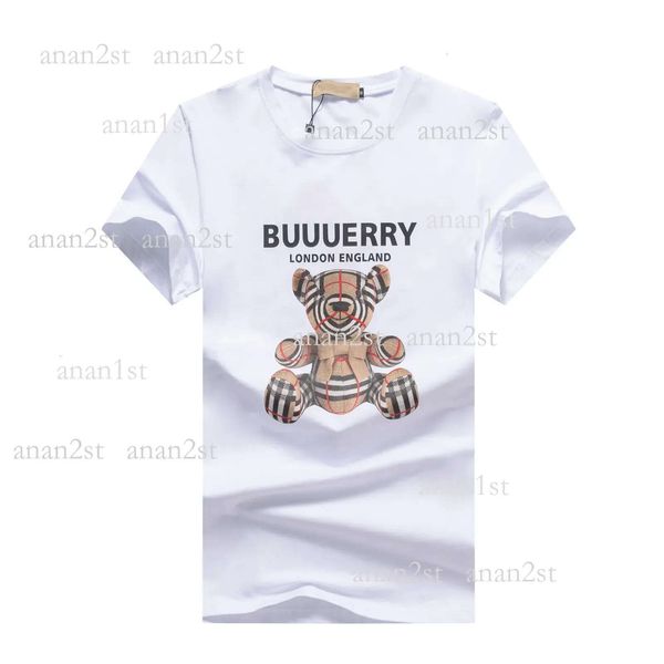 

summer brand mens t shirt fashion men women designers clothing short sleeve casual loose couple tee 96b, White;black