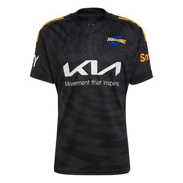 

2022 hurricanes super rugby away jersey size s-m--xl-xxl-3xl-4xl-5xl, White;black