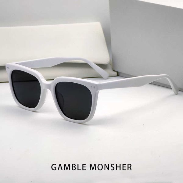 

gm sunglasses men and women advanced sense new noma sunglasses fashionable glasses plate anti ultraviolet frame, White;black
