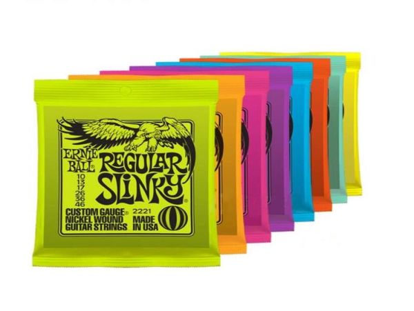 

ernie ball super slinky electric guitar 009 010 nickel wound 6 strings9639860