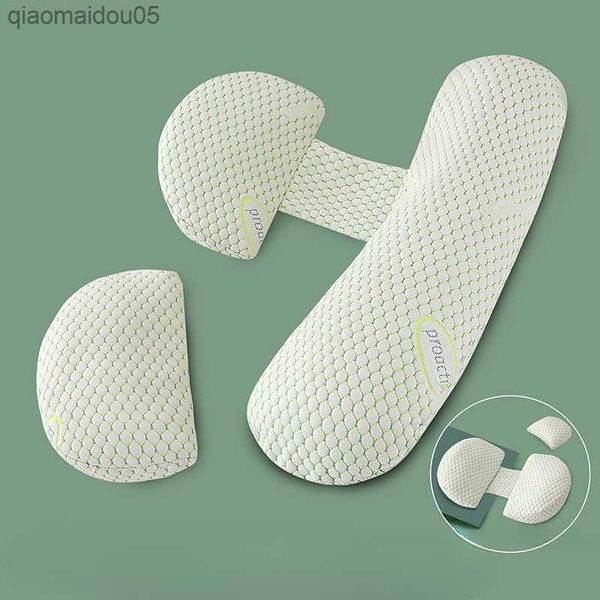 

pregnant women's pillow waist protection side sleep pillow belly support and pillow u-shaped for pregnancy l230712