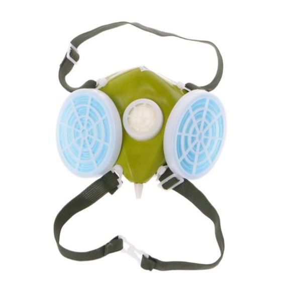 

double cartridges respirator mask industrial gas antidust spray paint6933687