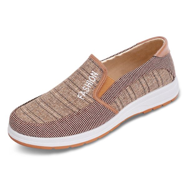 

2023 mens casuan shoes beige grey fabric light weight sneakers for men, Black