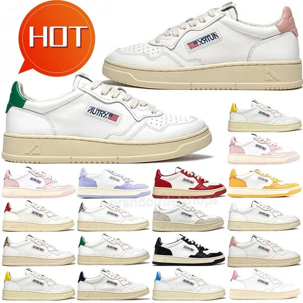 

designer shoes autry running shoes casual shoes for men women designer sneakers black white panda pink yellow green fuchsia golden silver su