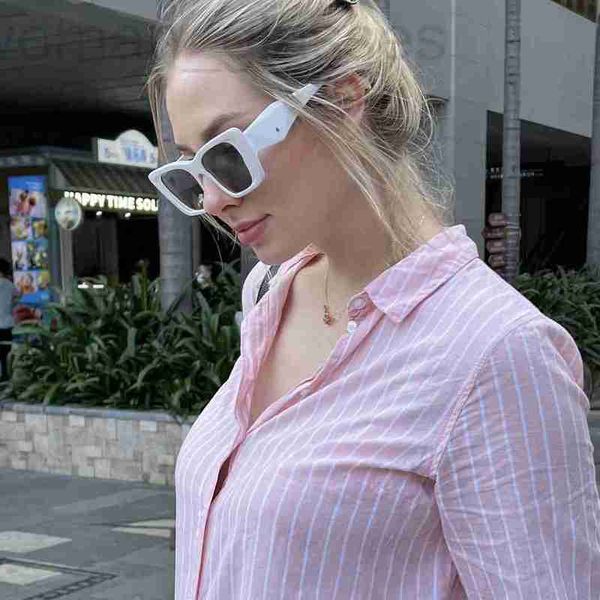 

fashion sunglasses frames designer 22 new p family plate women's net red street p same box uv proof 08 y-f ymlc, Black