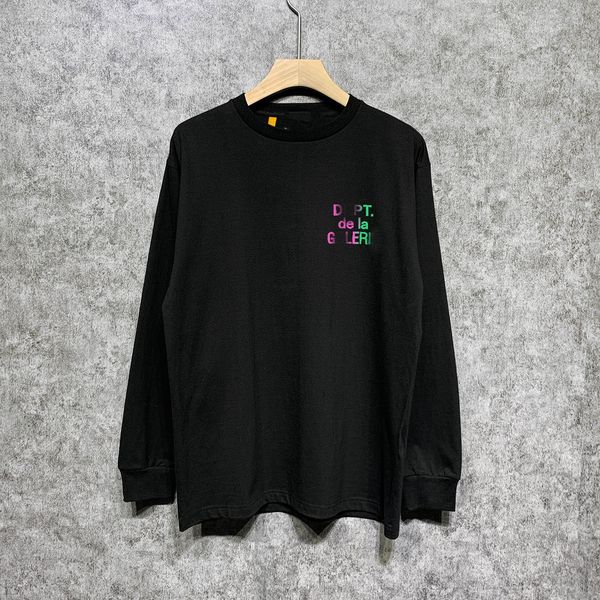 

designer shirts galleriees depts 2023 men shirt women shirt 100% cotton casual shirt luxurys clothing street long sleeve shirt thin clothes, White;black