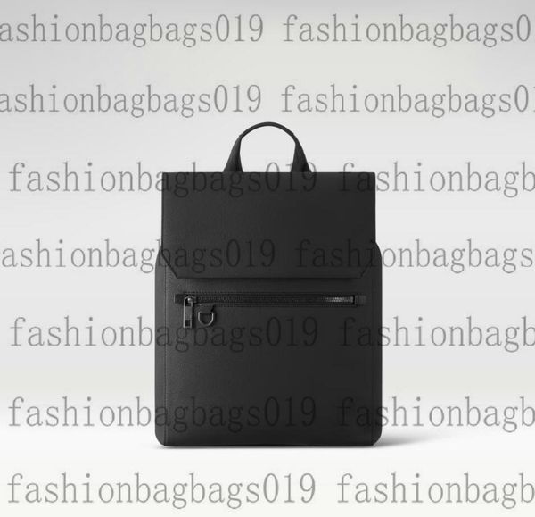 

men fastline backpack leather knapsack removable name tag designer satchel magnetic flap takeoff college bag handle bookbag adjustable strap