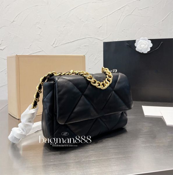 

designer bags totes flap luxury handbag caviar plaid clutch chain messenger bag soft leather lambskin gold silver hardware solid hasp should