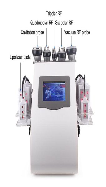 

40k ultrasonic liposuction cavitation 8 pads lipo machines to buy vacuum rf skin care 6726057, Black
