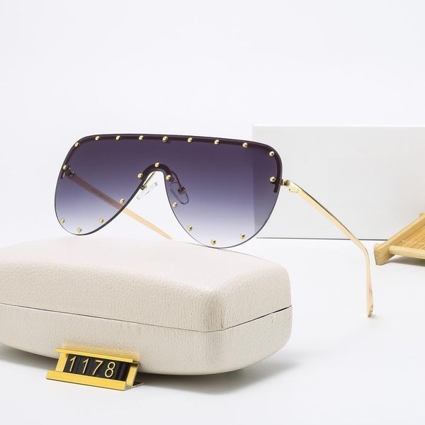 

luxury sunglasses designer sunglasses women's glasses uv protection fashion sunglasses alphabet casual glasses rimless sunglasses great, White;black