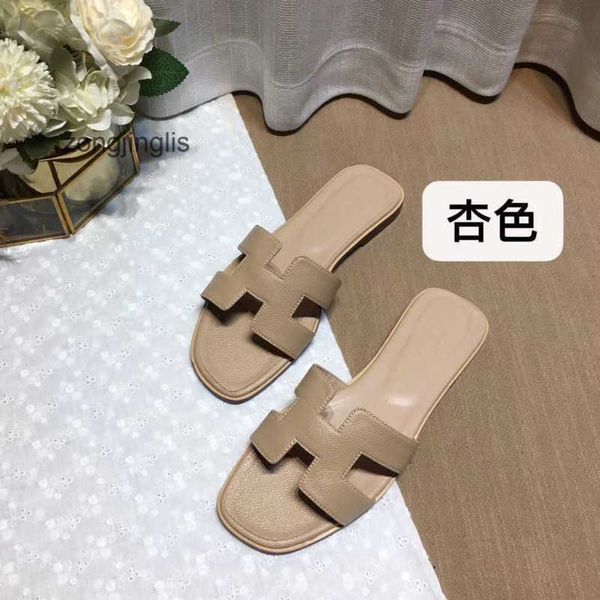 

shoes her 2023 oran bear setting women designer higslippers slipper women's sandal summer beacleather leisure fashion wear rhinestone f