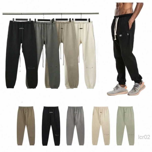 

mens pants designer sweatpants fashion essentail print sport pant high street essen joggers womens essent sweatpant trouser sweatpants hip h, Black