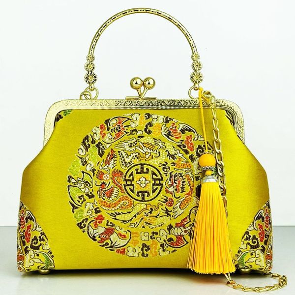 

evening bags 6 colors vintage classic wedding bag shell chain women shoulder crossbody fringe women's handbags purses 230731