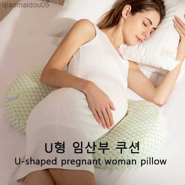 

u-shaped pregnancy waist pillows maternity pillow sleeping bedding cushion nursing pillow for pregnant breastfeeding cushion new l230712