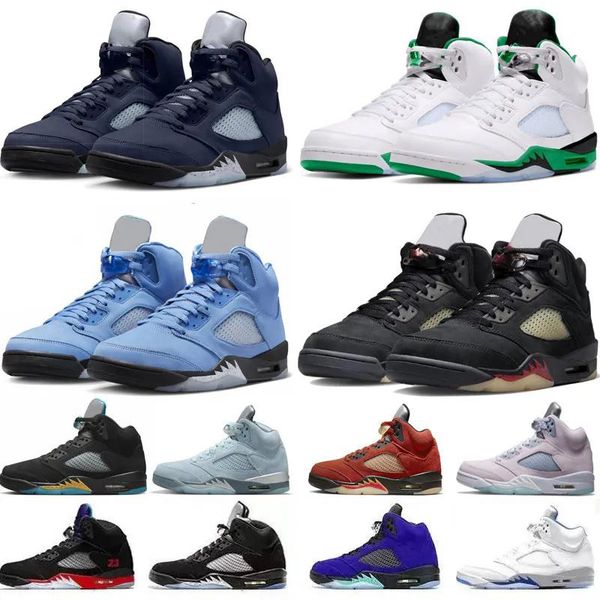 

2023 jumpman 5 craft mens basketball shoes aqua unc 5s khaled x we the crimson bliss sail concord white raging bull trainers racer sports s
