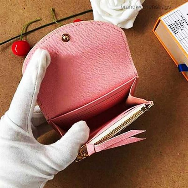 

designer bags wallets whole card holder classic short wallet for women clutch fashion box lady coin purse woman business l2210219y, Red;black