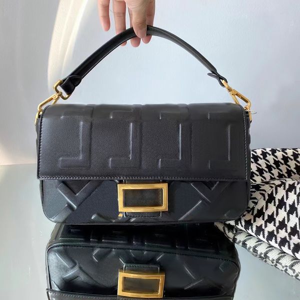 

handle chain girls wallet mens clutch bag luxury genuine leather designer womens embossed cross body lady shoulder bag totes handbag fashion