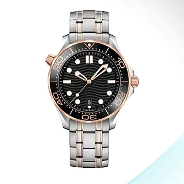 

aaa sea pattern dial mens watches designer blue mechanical watches wrist watch women wristwatch 2813 movement watches montre de luxe wristwa, Slivery;brown