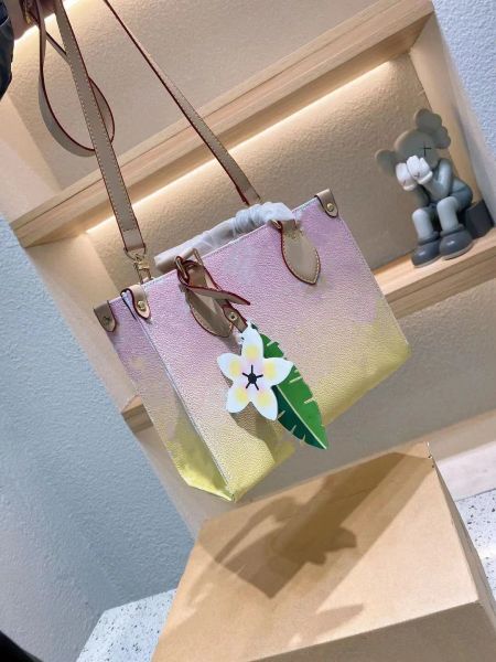 

fashion onthego m57641 m57639 women luxurys designers bags 2023 genuine leather handbags messenger crossbody shoulder bag totes wallet purse