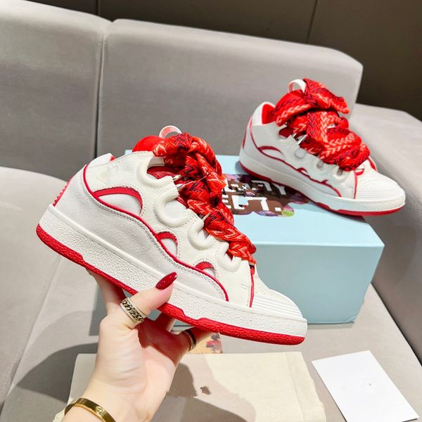 

2023 high-quality small dirty shoes designer casual shoe screener sneakers board men women sneaker classic blue pink crystal stripe low real, Black