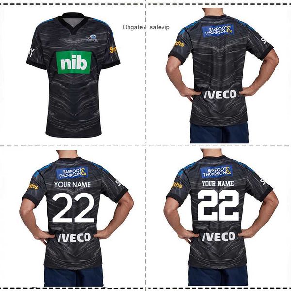 

2022 blues super rugby training jersey 2022/2023 blues home/training rugby jersey training jersey size s-3xl-5xl, White;black