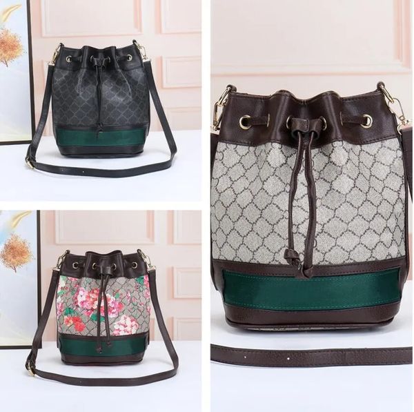 

ophidia totes shoulder bucket bag purse women print crossbody handle handbag drawstring large capacity shopper bag ladies vintage designerba