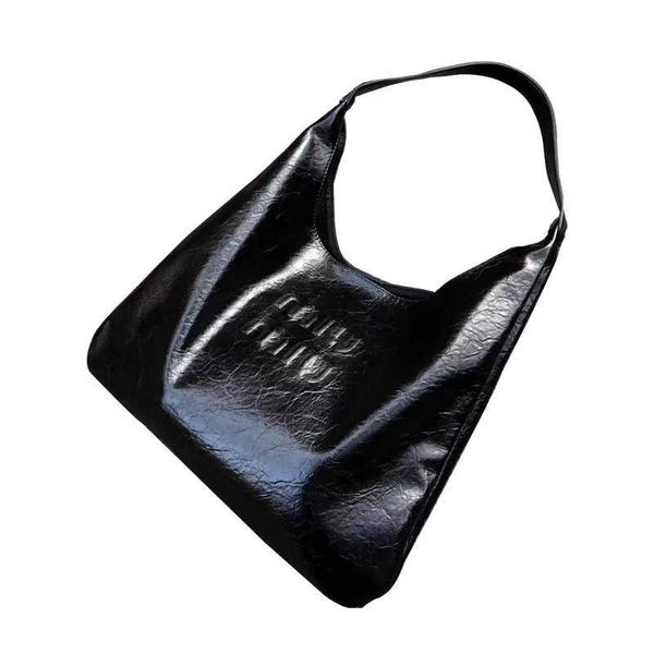 

designer bags capacity bag texture fashion shoulder bag miu tote bag whqn