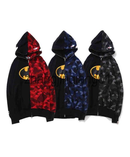 

designer bap hoodie luxury autumn and winter hip hop sweater camouflage hoodie men and women loose casual hooded coat8168580, Black