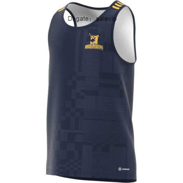 

2022 highlanders super rugby singlet size s-m--xl-xxl-3xl, White;black