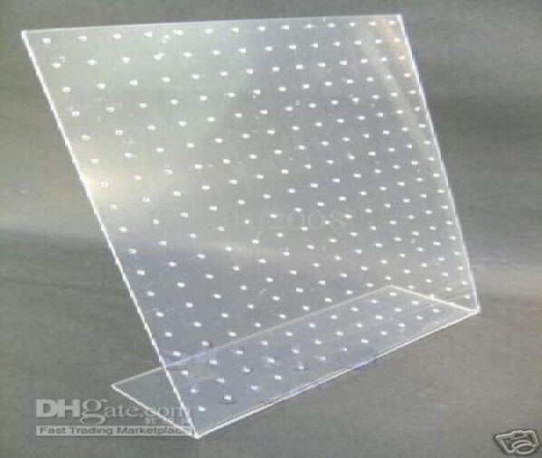

jewellery earrings clear acrylic display stand holder color clear5535016, Black