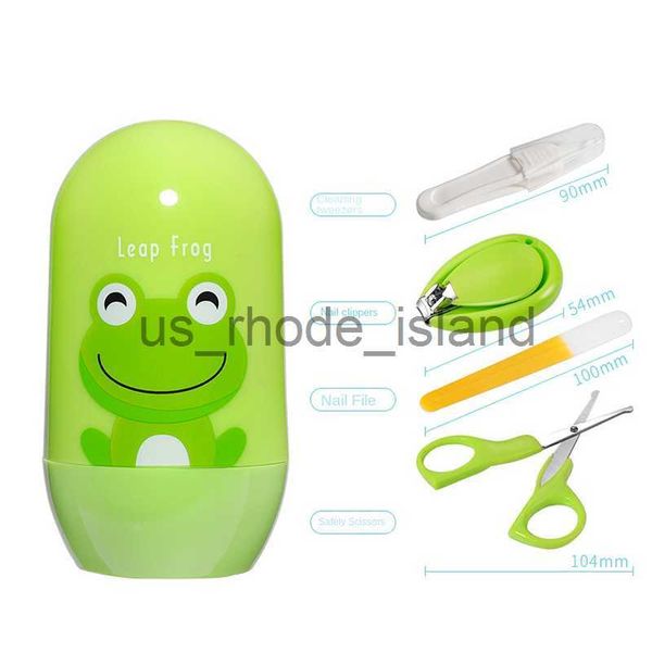 

nail care 4 pcs/ set animal cartoon baby nail clipper set neonato nail trimmer kit newborn baby care essentials safety coupe ongle bebe x072