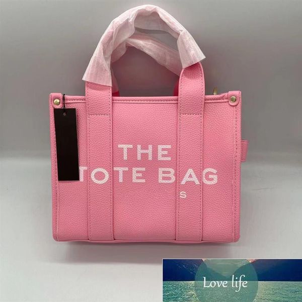 

fashion marc women's handbag with the tote bag letters printing pu leather shoulder bag multi colors totes with logo 26cm229q
