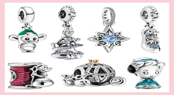 

925 sterling silver spinning dangle charm winged key pendant charm fit bracelet women8626338, Black