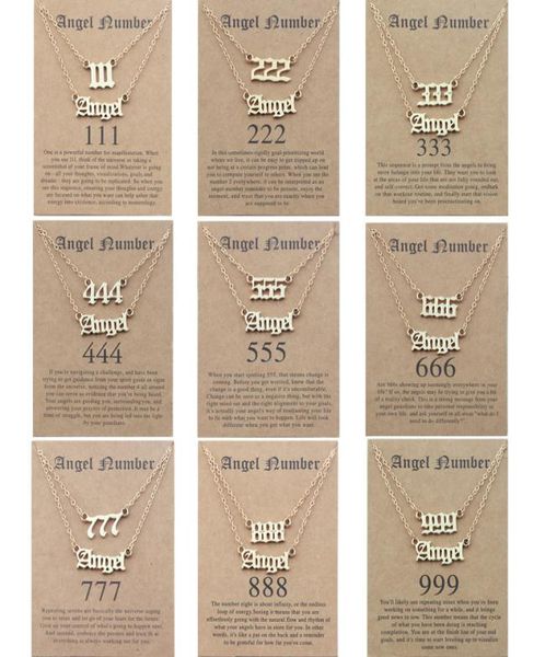 

angel number pendant necklace layered necklace wish card 000 1111 111 222 333 444 555 666 777 888 numerology lucky bff friendship 2750117, Silver