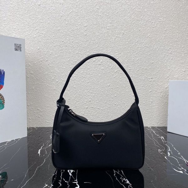 

designer re-nylon hobo underarm bag fashion women shoulder bags