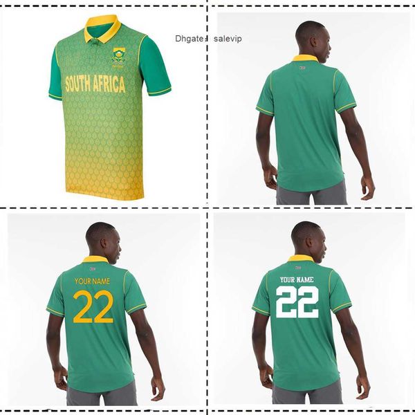 

2022 south africa proteas home cricket jersey 2022/2023 south africa proteas home/away training rugby jersey shirt size s--5xl5egy, White;black