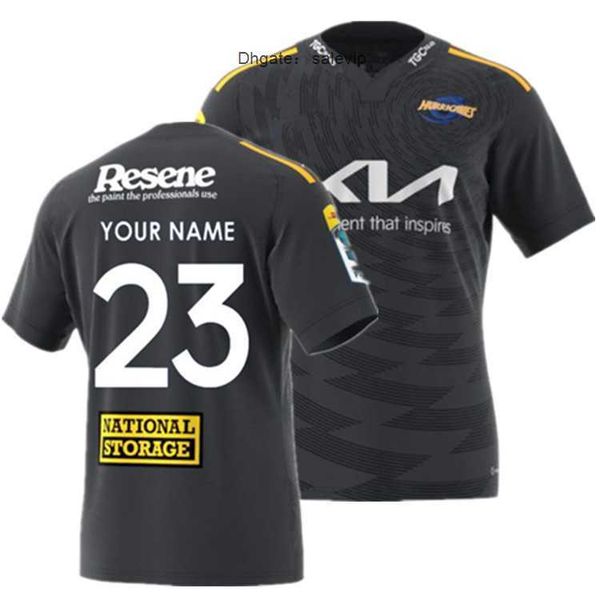 

2023 hurricanes super rugby away jersey singlet shirt size s--5xlnb6w, White;black