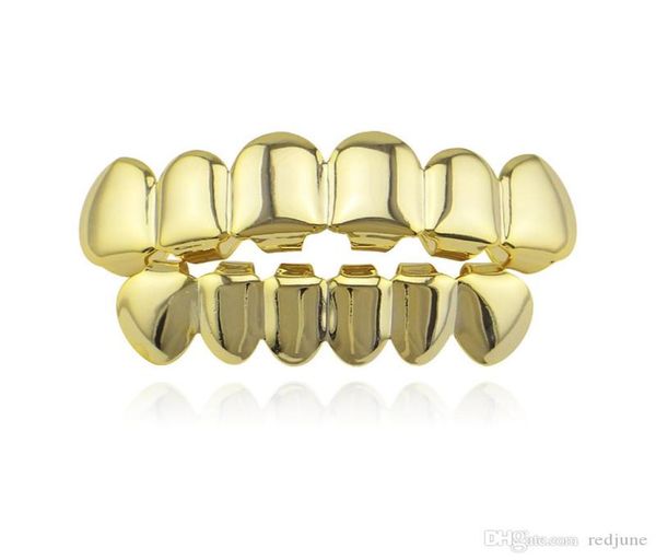 

hip hop gold teeth grillz bottom grills dental mouth punk teeth caps cosplay party tooth rapper jewelry gift 8137971, Black