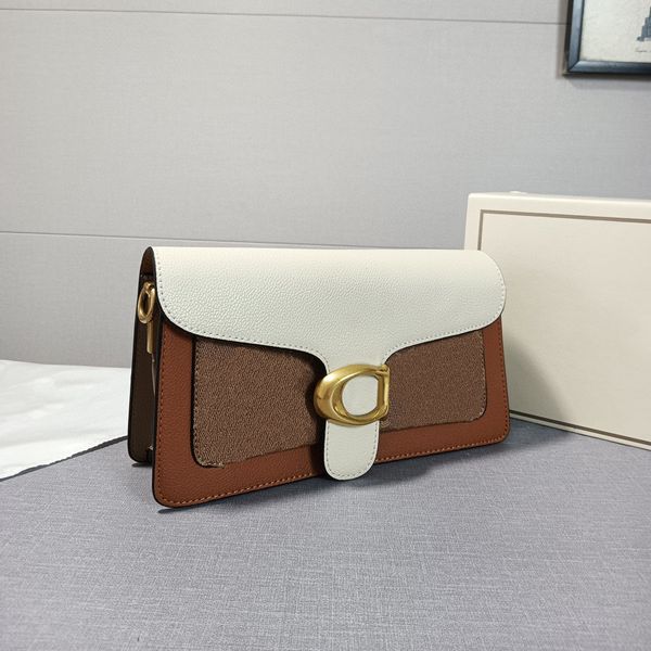 

shoulder bags for women c letter crossbody bags for work with button designer purses leather flap messenger bags luxury bag brands office sh