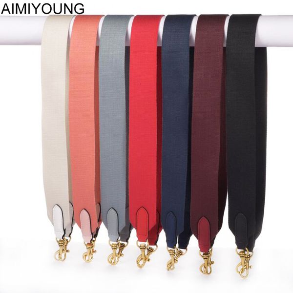 

bag parts accessories aimiyoung shoulder strap women handbag wide belt for crossbody designer replacement 100cm 230731, Black